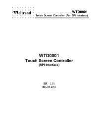 Datasheet WTD0001 manufacturer Winbond