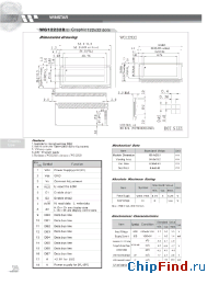 Datasheet WG12232BG manufacturer Winstar