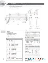 Datasheet WH4002 manufacturer Winstar