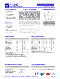 Datasheet AG102-PCB manufacturer WJ