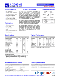 Datasheet AG202-63PCB manufacturer WJ