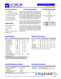 Datasheet AG202-86PCB manufacturer WJ