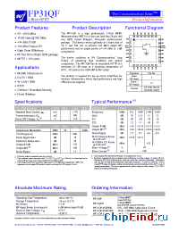 Datasheet FP31QF-F manufacturer WJ