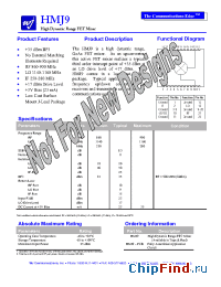 Datasheet HMJ9PCB manufacturer WJ