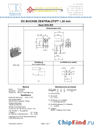 Datasheet SCD-425 manufacturer Wolfgang Knap