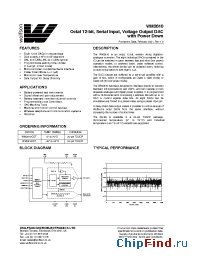 Datasheet WM2610 manufacturer Wolfson