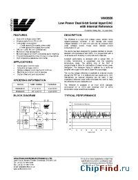 Datasheet WM2626ID manufacturer Wolfson