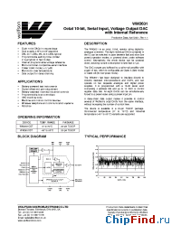 Datasheet WM2631IDT manufacturer Wolfson