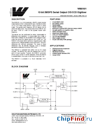 Datasheet WM8181 manufacturer Wolfson