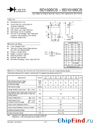 Datasheet SD1005CS-T3 manufacturer WTE