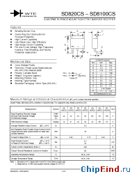 Datasheet SD850CS-T3 manufacturer WTE