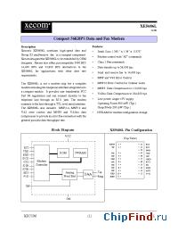 Datasheet XE5686L manufacturer Xecom