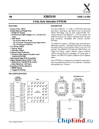 Datasheet X28C010-15 manufacturer Xicor