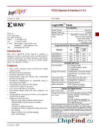 Datasheet PCI32SPARTAN-II manufacturer Xilinx