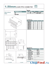 Datasheet 15005WR-02A00 manufacturer YEONHO