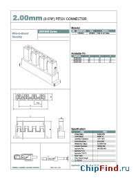 Datasheet 20015HS-02000 manufacturer YEONHO