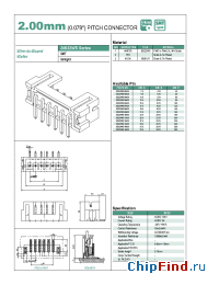 Datasheet 20022WS-11A00 manufacturer YEONHO
