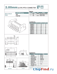 Datasheet 20037WR-03A00 manufacturer YEONHO