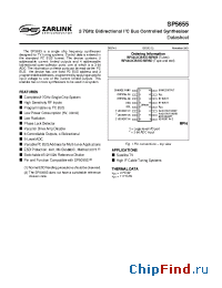 Datasheet SP5655CS manufacturer Zarlink