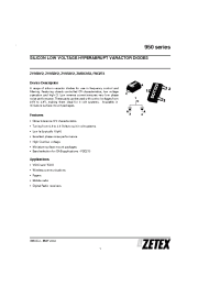 Datasheet ZV952V2TA manufacturer Zetex