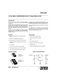 Datasheet ZXCL200 manufacturer Zetex