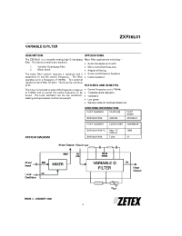 Datasheet ZXF36L01 manufacturer Zetex