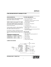 Datasheet ZXFV401N16TA manufacturer Zetex