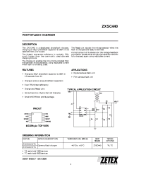 Datasheet ZXSC440 manufacturer Zetex