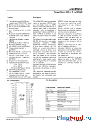 Datasheet U634H256CD1C25 manufacturer ZMD
