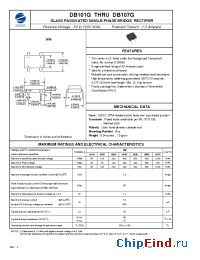 Datasheet DB106G manufacturer Zowie