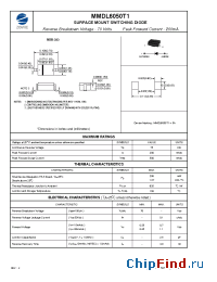 Datasheet MMDL914T1 manufacturer Zowie