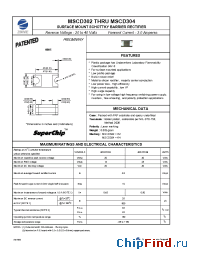 Datasheet MSCD302 manufacturer Zowie