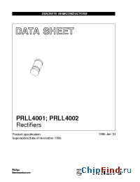 Datasheet PRLL4002/T3 manufacturer Zowie