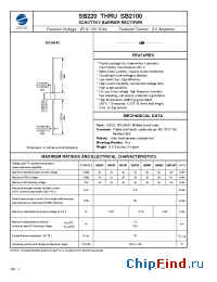 Datasheet SB230 manufacturer Zowie