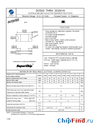 Datasheet SCD26 manufacturer Zowie